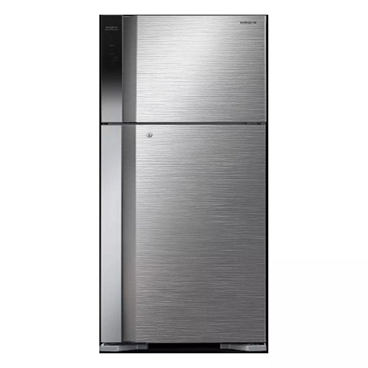 Hitachi Top Freezer Refrigerator, 450L, 17CFT, HRTN7489DFBSLKW - Brilliant Silver