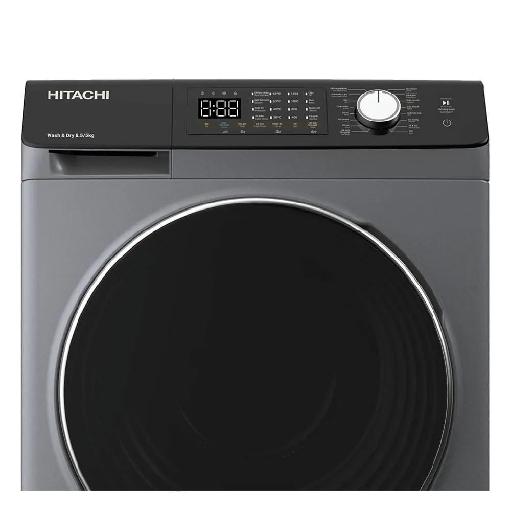 Hitachi Front Load Washer, 9KG, BD-904HVOS - Grey