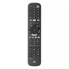 ONE FOR ALL Sony TV Remote, URC4912 - Black