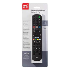 ONE FOR ALL Sony TV Remote, URC4912 - Black
