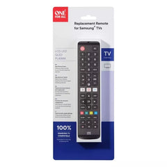 ONE FOR ALL Samsung TV Remote, URC4910 - Black