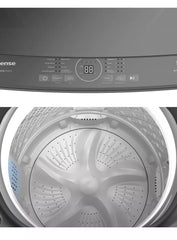HISENSE Top-loading washing machine, 10 KG Capacity WT3K1023UT - Grey