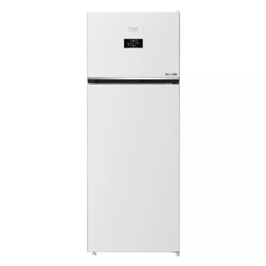 Beko Top Freezer Refrigerator, 406L, 14.3CFT, RDNG55M20TSW - White