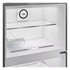 Beko Top Mount Refrigerator, 406L, 14.3CFT, RDNG55M20TSX - Silver