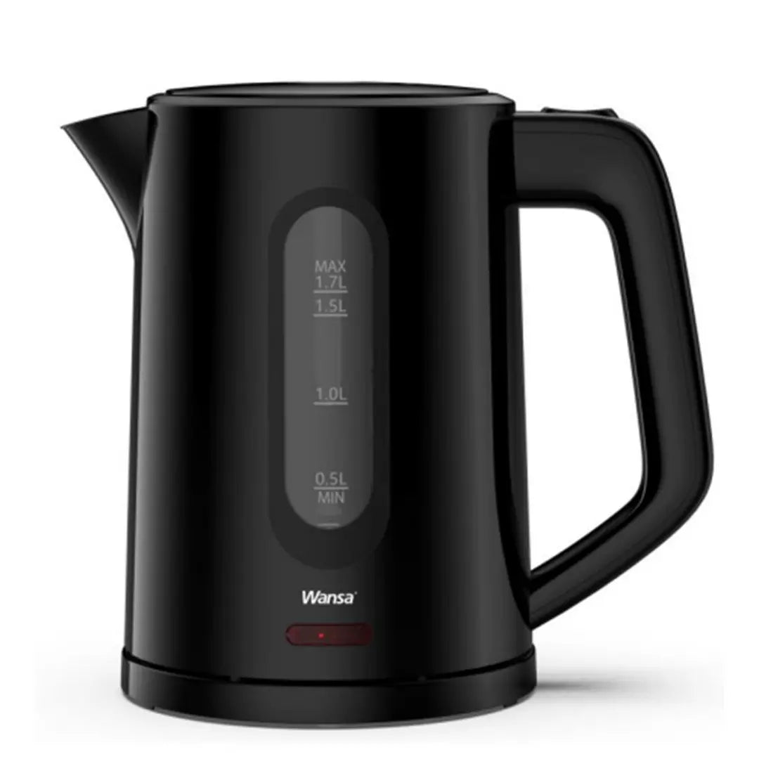 Wansa Kettle, 2200W, 1.7L, KEP3056-GS - Black