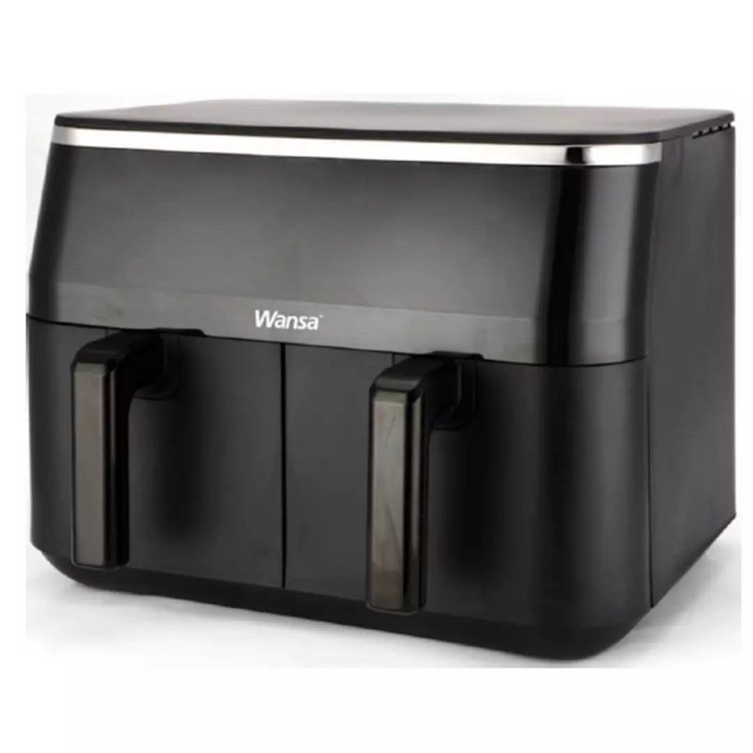 Wansa Dual 9L Air Fryer, AFT1000 - Black