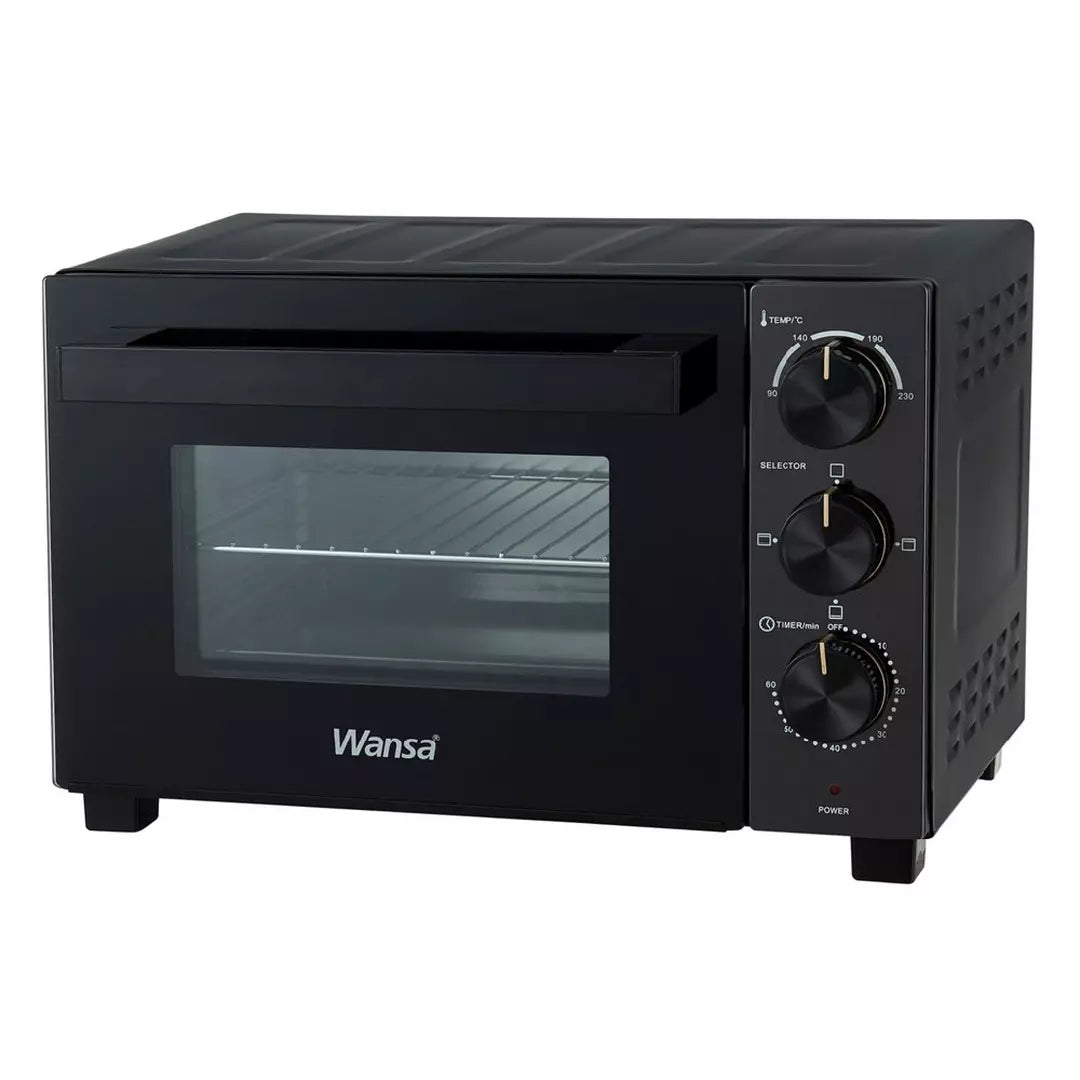Wansa Electric Oven, 1380W, 20L, KR-E20L - Black