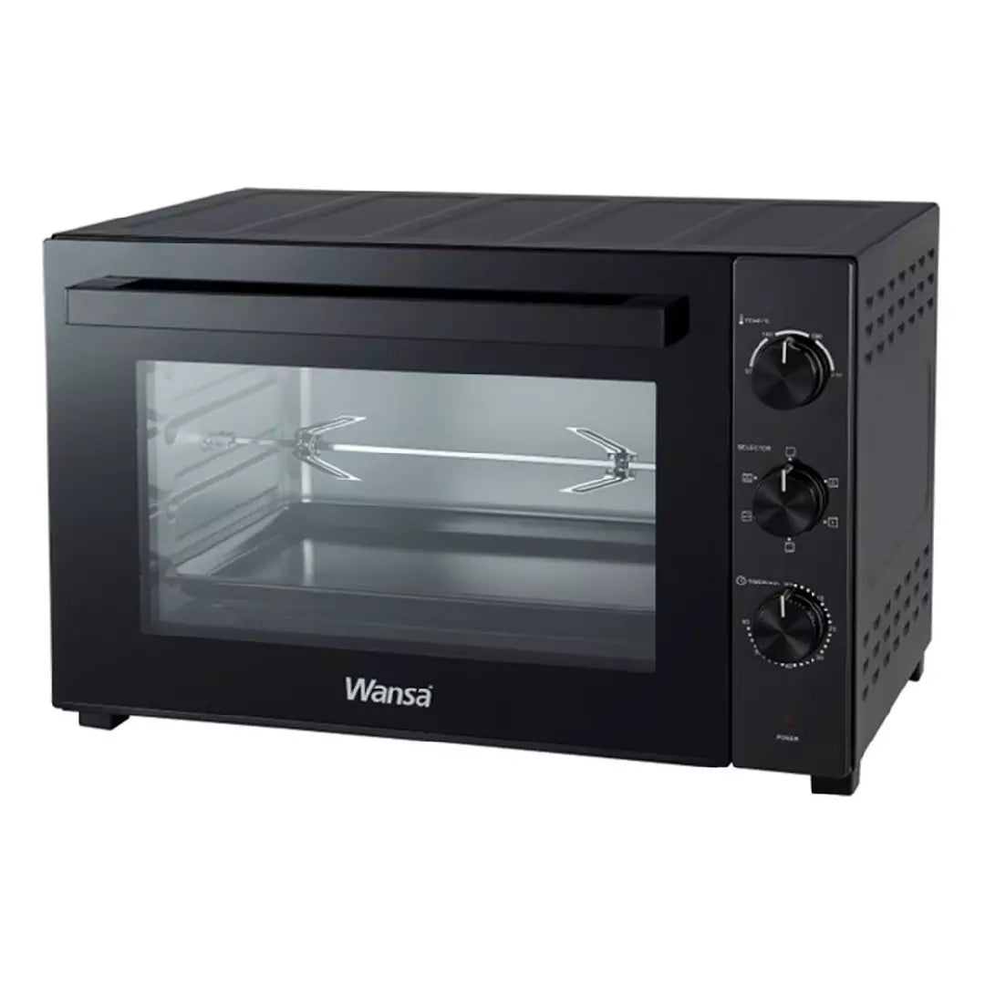 Wansa Electric Oven, 2200W, 70L, KR-K66RCL – Black