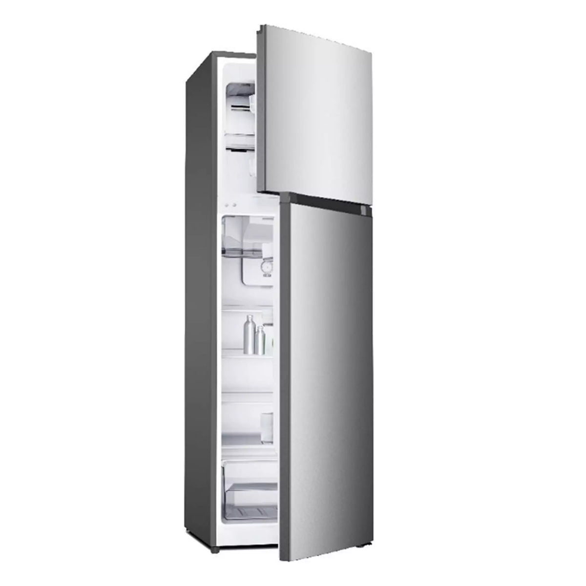 Daewoo Top Freezer Refrigerator, 247L, 8.7 CFT, DR-T3041IS - Silver