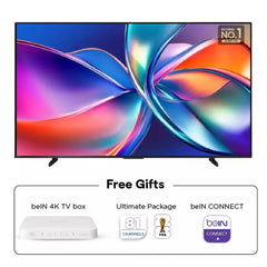 Hisense 98" 4K HDR QLED TV, 98Q6Q - Black