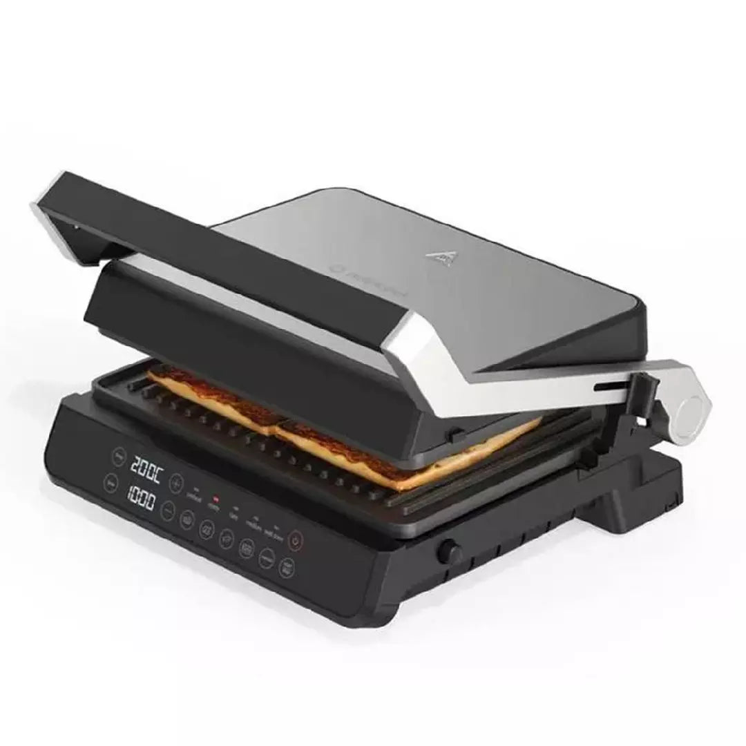 NutriCook Contact Grill, 2000W, CG240 - Black & Silver