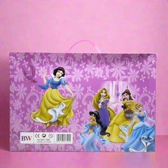 Magical Fairytale Girls Colouring & Stationery Set with 12 Crayons, 12 Colour Pencils, 6 Colour Pens, 6 Pencils, Drawing Book, Sharpener, Eraser & Ruler
