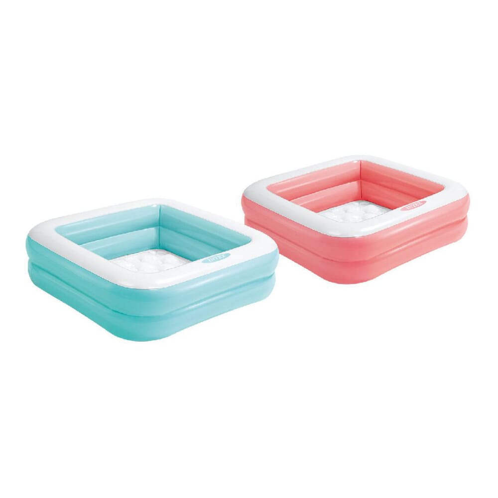 INTEX Inflatable Play Box Pool (86cm x 86cm x 25cm)