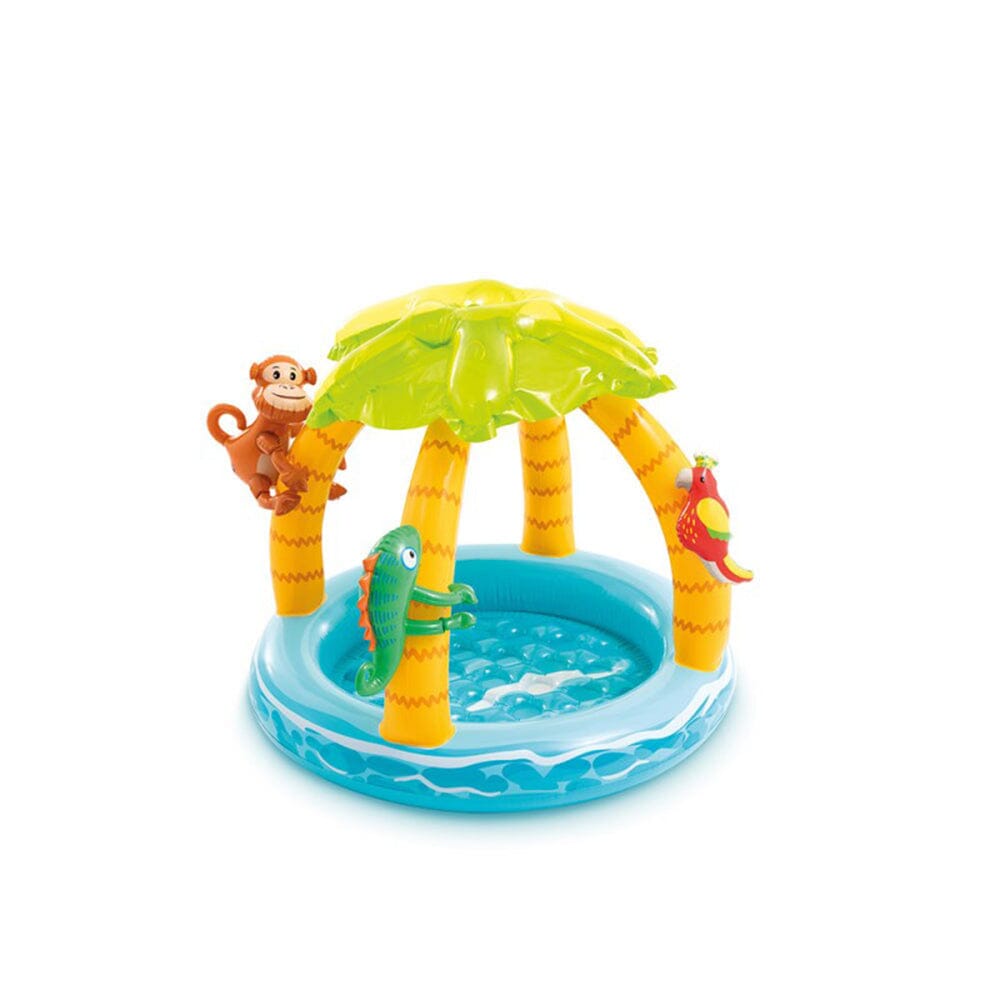INTEX Tropical Island Baby Toddler Pool (102cm x 102cm x 86cm)