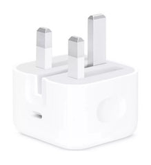 محول طاقة أبل USB-C بقوة 20 واط - أبيض 