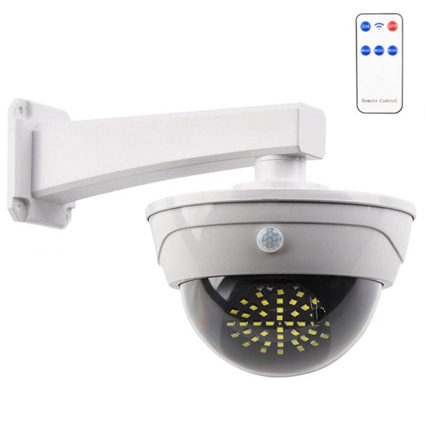 مصباح LED يعمل بالطاقة الشمسية مع جهاز تحكم عن بعد ومستشعر حركة بثلاثة أوضاع