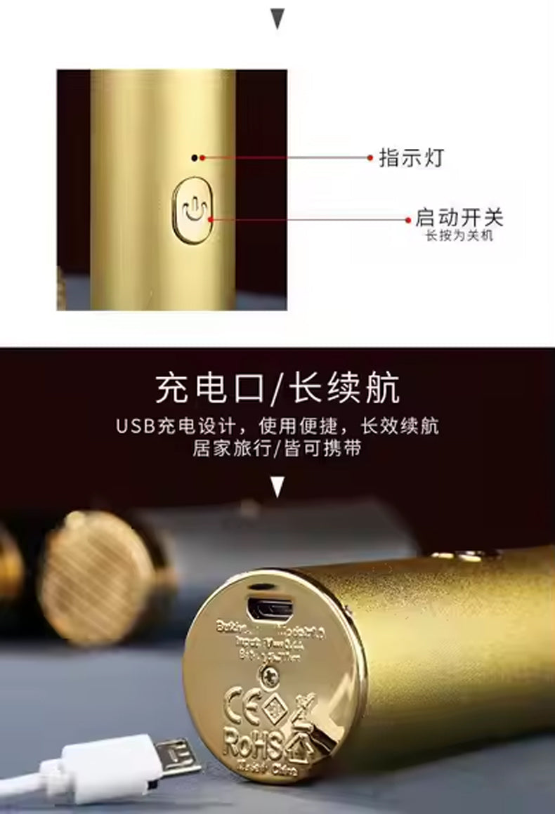 مبخرة بخور أنيقة محمولة صغيرة قابلة لإعادة الشحن عبر USB للاستخدام في المنزل والسيارة والسفر