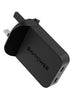 RP-PC1079 PD Pioneer 65W 2-Port Wall Charger - Black