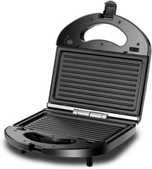 B+D Sandwich & Grill Maker, 780W Power, 2in1 Interchangeable Sandwich and Grill Maker, with Indicator and Ready to Cook - Lights, Non Stick Surface, Easy to Use - TS2120-B5 e