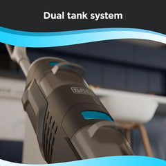 Black+Decker Cordless Vacuum and Wash Duo Wet Dry Cleaner with Digital Display and Self-Cleaning VW252BR-B5