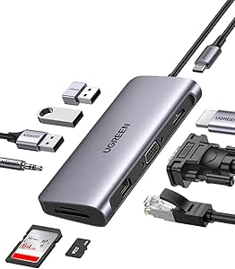 UGREEN USB-C Multifunction Adapter Grey