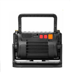 Rechargeable Multifunctional SMD LED Work Light with 4-Level Brightness, Warm & White Modes, Red/Blue Emergency Lighting, USB Power Bank & Type-C Fast Charging, IPX4 Waterproof Portable Inspection Lamp