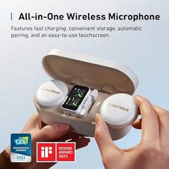 AnkerWork M650 Wireless Lavalier Microphone Pro Noise Cancellation