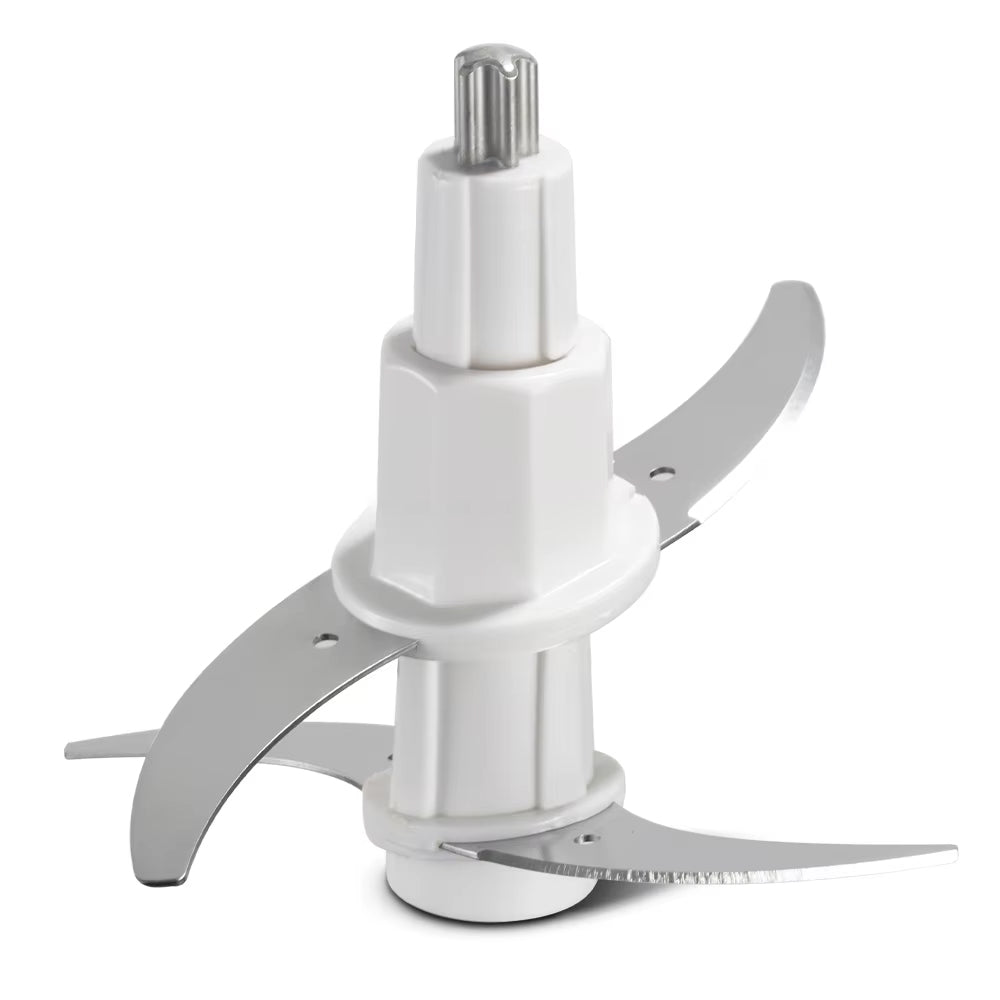 RAF Stainless Steel Food Processor & Chopper with Four Blades for Blending & Grinding - 1600W & 6 Litres