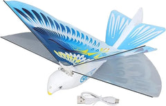 Electric Rechargeable Flying Space Bird Toy with Realistic Flapping Wings for Children and Adults