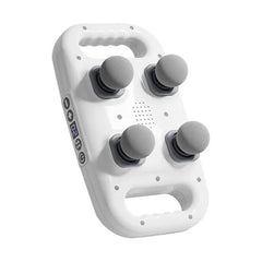 4-Headed Rechargeable Multi-Functional Handheld Massage Gun with LCD Display