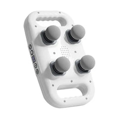 4-Headed Rechargeable Multi-Functional Handheld Massage Gun with LCD Display