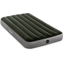 سرير هوائي INTEX Queen Dura-Beam Prestige مع مضخة بطارية (1.52 م × 2.03 م × 25 سم)