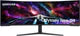 Samsung Odyssey Neo G9 G95NC شاشة منحنية مزدوجة بدقة UHD بحجم 57 بوصة، 7680x2160، 240 هرتز، 1 مللي ثانية، 2.1HDMI، FreeSync Premium Pro | LS57CG952NMXUE