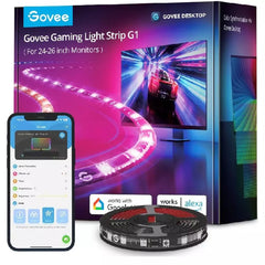 Govee PC monitor back Light, 24-26 inch, H6609 - RGBIC