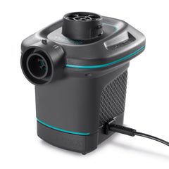 INTEX Quick Fill AC Electric Air Pump High Volume Inflator Deflator with 3 Nozzles