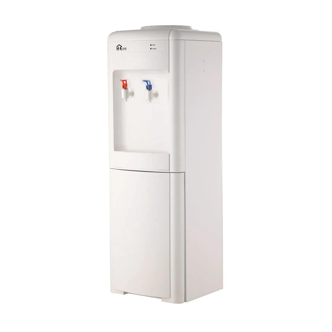 Home Elite Water Dispenser Free Standing Hot & Cold 2 Taps, White - HECT25WW