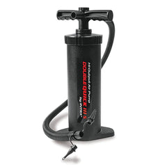 INTEX Double Quick Hand Pump Durable Efficient Inflates on Both Strokes with 3 Nozzles