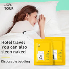 Disposable Bedding Set (Bedsheet+Quilt Cover+2 Pillow Cases)