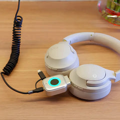 140W Type-C Smart Auto Cut-Off Charging Adapter with Fast & Slow Charging Modes, Full-Charge Disconnect, Smart Recognition, Temperature Control & LED Indicator