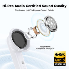 UGREEN EchoBuds Magic - أبيض