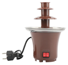 Mini Portable Hot Chocolate Fountain Machine for Home and Parties