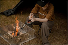 Adjustable Long Hand-Held Butane Gas Torch with Piezo Ignition and Stainless Steel Head