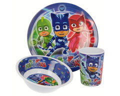 Stor Pj Masks Ceramic 3 Pcs Snack Set
