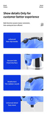 Puresweep Heavy Duty Wet & Dry Vacuum Cleaner with Steel Pipe & Large Capacity Tank - 2800W & 30 Litres
