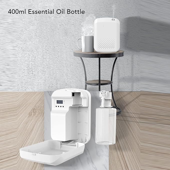 Smart Scent Atomizing Aroma Diffuser with WiFi & Bluetooth app control & Intelligent Timing - 400 ml High Capacity