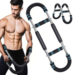 Black Bull Ultimate Twister Arm Trainer, Adjustable Chest Workout Equipment, Portable Spring Resistance Home Fitness Equipment