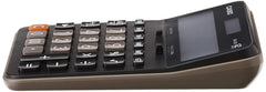 Casio DX-12B 12 Digit Desktop Calculator with Extra Large LCD Display, Dual Power, Grand Total & Mark Up Functions