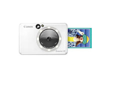 حلقة إضاءة LED محمولة سيلفي من Canon Zoemini (أبيض لؤلؤي)