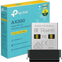 AX300 Nano Wi-Fi 6 USB Adapter 2.4Ghz