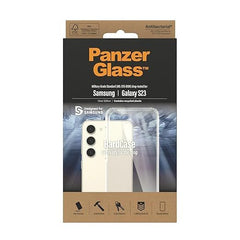 PanzerGlass HardCase Clear Protective Cover for Samsung Galaxy S23 with Drop Protection, Antimicrobial Coating, Wireless Charging Support and Anti-Yellowing Design